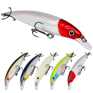 1pcs Bait Minnow 7g 14g 40g Luminous Bionic Fake Baits Plastic Hard Bait Fishing Bait Long Throw Floating Water Lure Swimbait