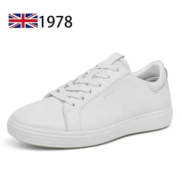 Men Sneakers Casual Shoes Men Flats Zapatillas Hombre Lightweight Genuine leather Breathable Shoes Men Black Sports Board Shoes