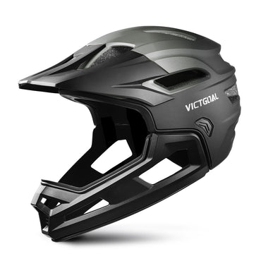 VICTGOAL Adult Detachable MTB Bicycle Full Face Helmet for Men Motorcycle Head Protection Mountain Bike Off-road MBX BMX Safety