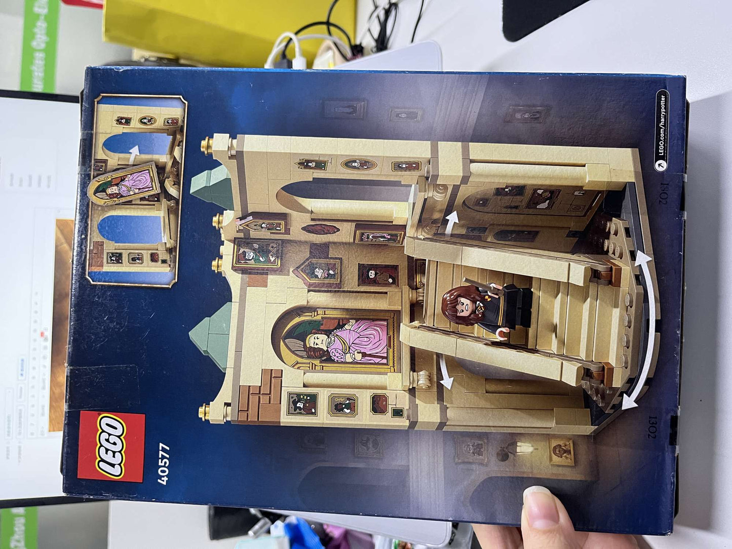LEGO Harry Potter Hogwarts: Grande Escadaria 40577 Kit de Construção 224 Peças