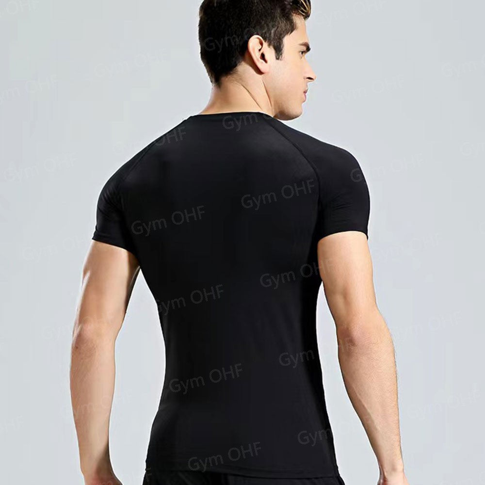 Thermal Man Underwear Set Spi/Der Compression T Shirt Leggings Yoga Sets Fitness