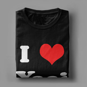 Funny I Love Yaoi T-Shirts Men O Neck Cotton T Shirt Short Sleeve Tee Shirt Birthday Present Tops