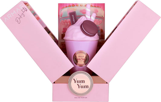 Armaf Delights Yum Yum EDP for Women 3.4oz / 100ml – Sweet Fruity Floral Long Lasting Perfume, Playful Feminine Fragrance Gift