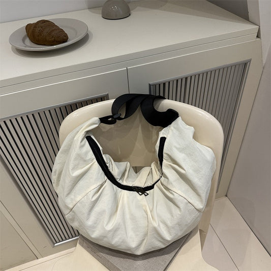 Large Capacity Simple Shoulder Bags Comfortable and Versatile Texture Crossbody Bags for Women Men Fashion Casual Storage Bags