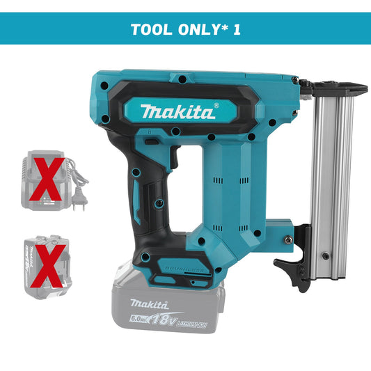 Makita's new nail gun F30, brushless power tool, ergonomic grip, electric pneumatic gun, woodworking tool (without battery)