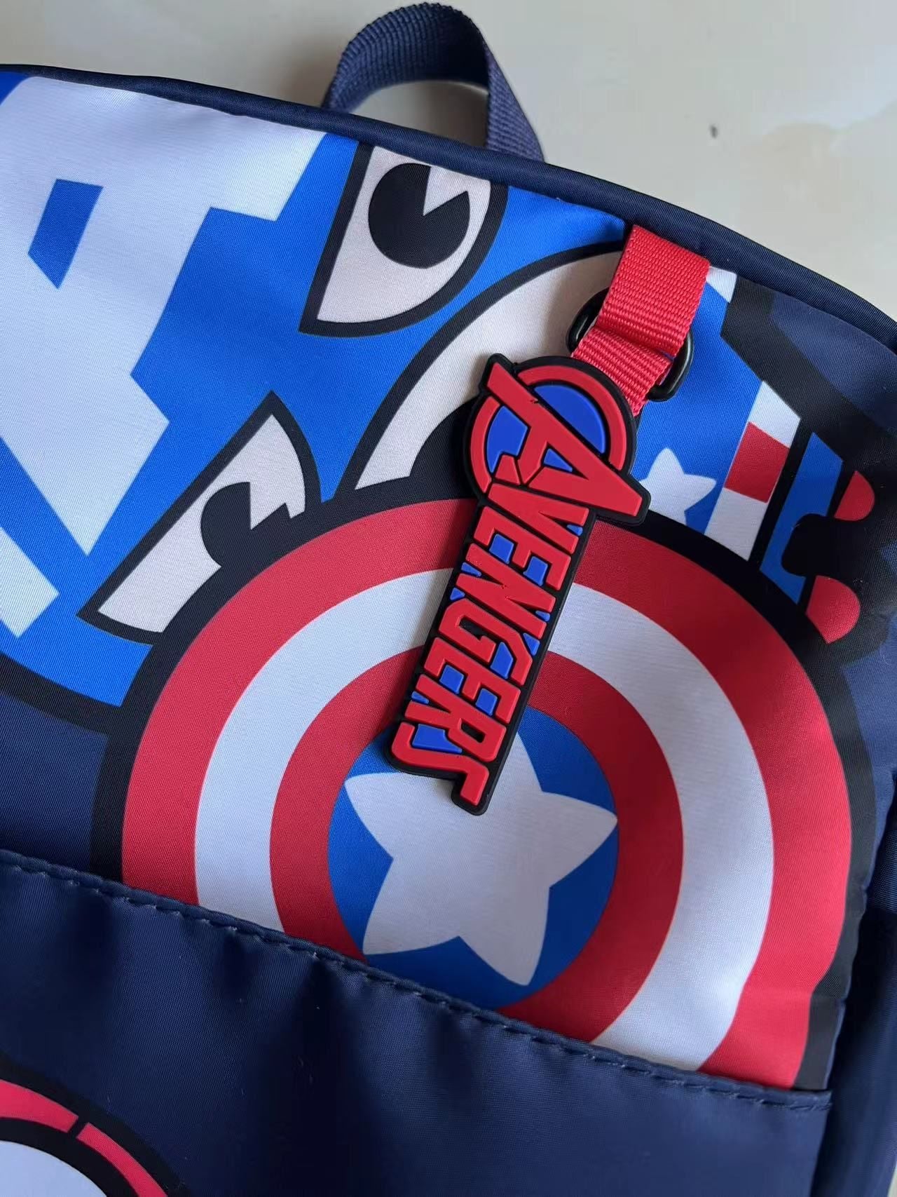 New Disney cartoon Captain America boys School Bag New Kindergarten Baby Children's Small Backpack Cute Backpack