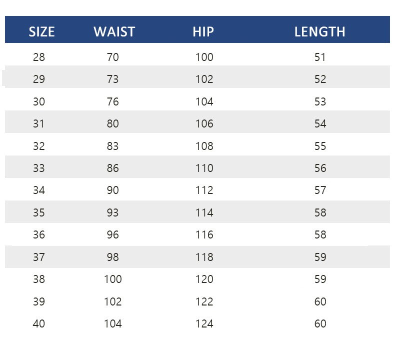 29-40 New Summer Men's Personalized Washable Perforated Denim Pants Large Casual Middle Pants
