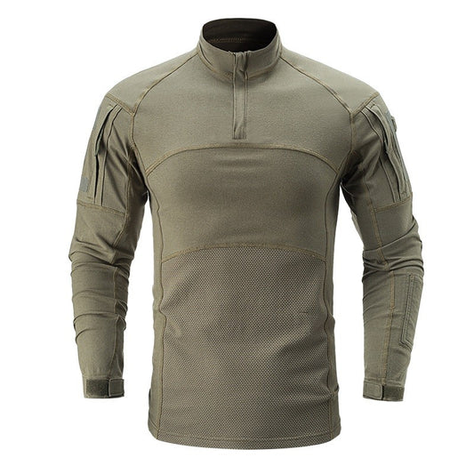 Men Outdoor New Tactical Camo Frog Shirts Wear Resistant Scratchproof Breathable T-shirt Climbing Combat Hunting Men Shirt