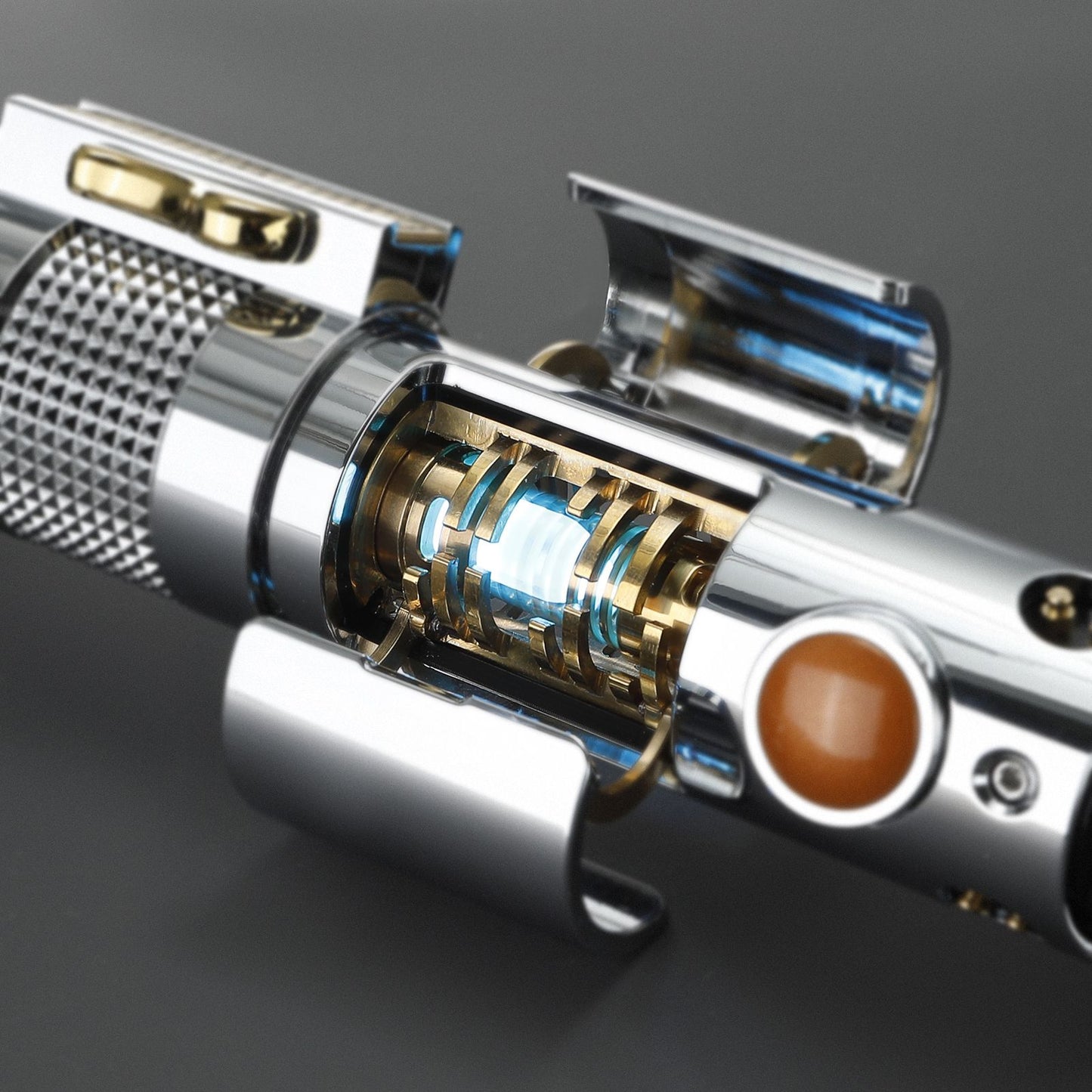 DamienSaber Anakin EP3 Lightsaber Xeno3.0 Sensitive Pixel Smooth Swing Light Saber Heavy Dueling Metal Hilt with Bluetooth