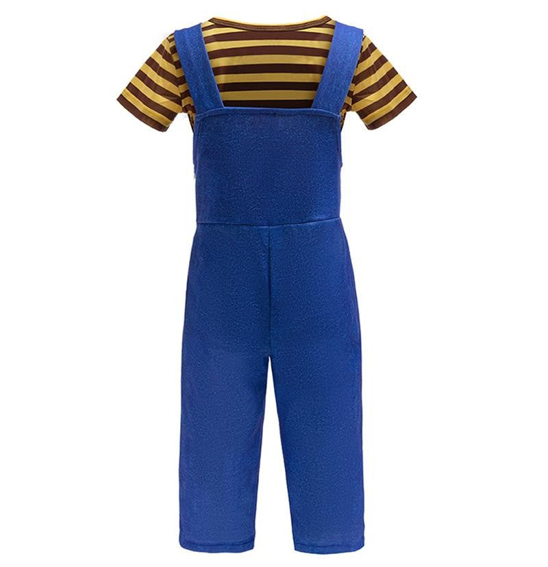 Children's Summer Sets Cosplay Clothing Strap Set Birthday Costumes Stage Performance Costume Boys Movie Theme Party Clothing