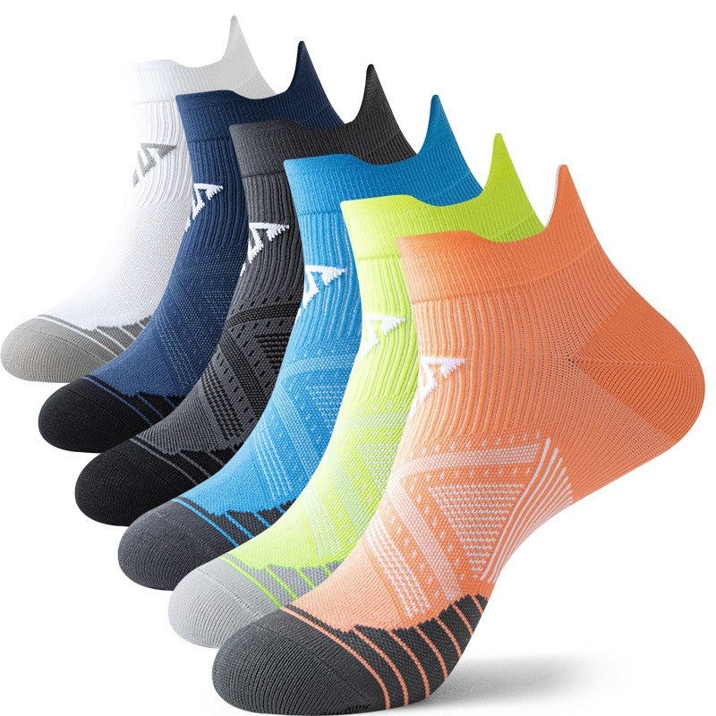 Sports Socks For Men Women Breathable Running Fitness Compression Socks Professional Marathon Quick Dry Socks Elastic Footwear