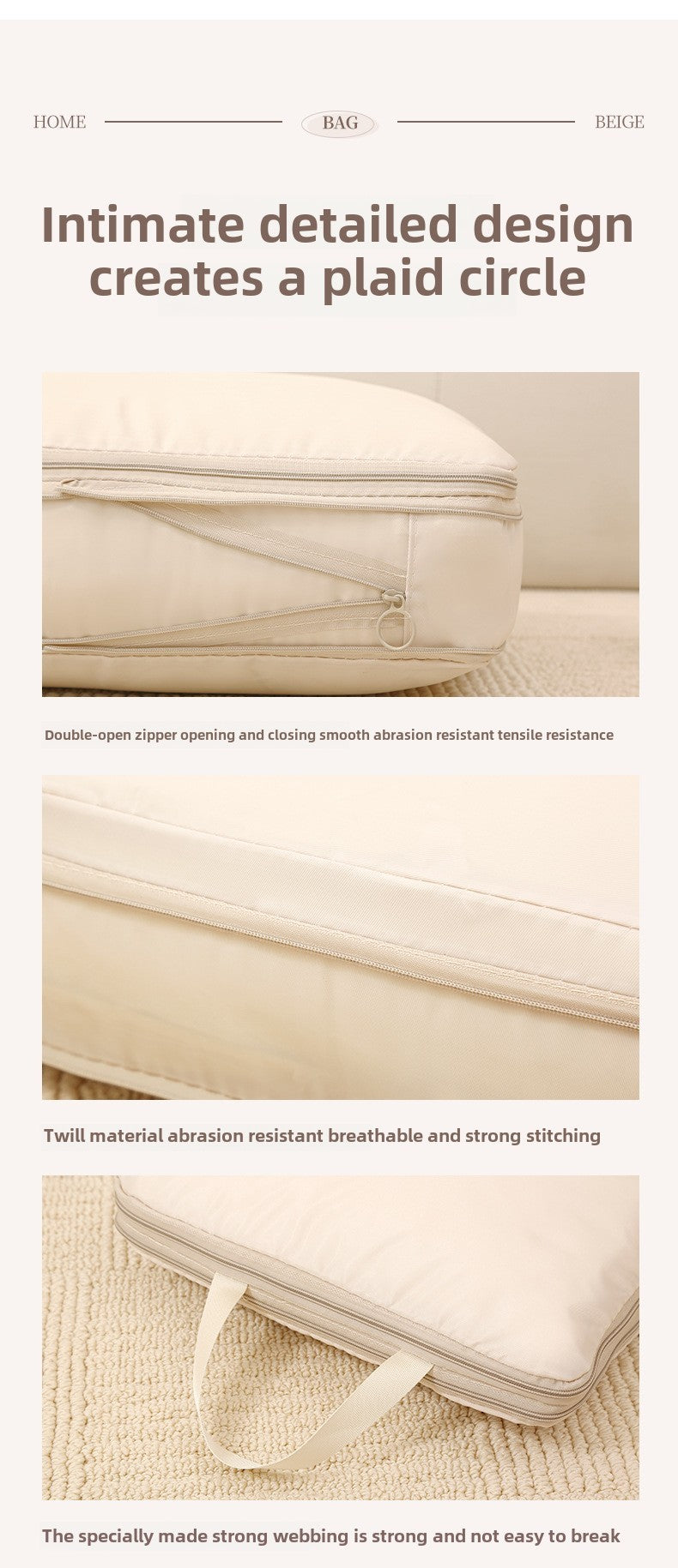 4Pcs/Set Travel Compression Packing Cubes Bag Portable Suitcase Clothes Organizers Waterproof Luggage Storage Cases Drawer Bags