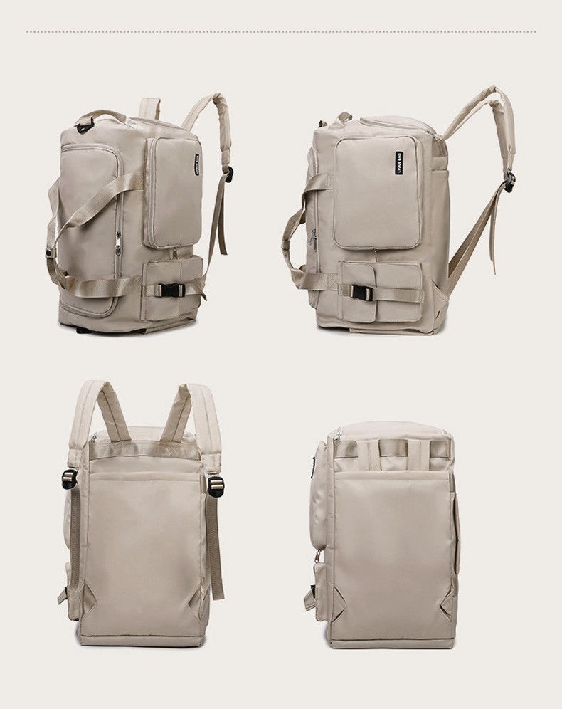 Women Travel Duffle Bag Travel Backpack Mulit-functional Outdoor Sports Gym Fitness Weekender Handbag Overnight Carry on Men Bag