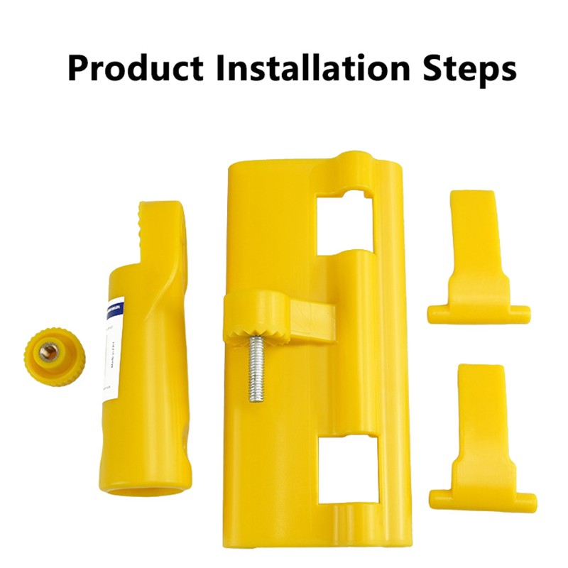 Cabo de Extensão para Espátula de Alisar Drywall Adaptador de Cabo de Lâmina de Acabamento para Reparo de Calafetagem de Cantos