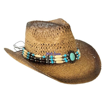 F3MF Fashionable Handwoven Straw Hat Roll Brims Sunproof Panama Hat for Women Bohemian Hat for Vacation and Everyday Wear