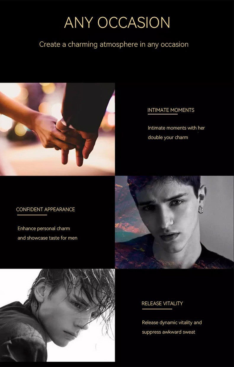 Toilette Spray Million Gentleman Vitality Confidence Cologne Perfume 100ml Bric Charm Perfume Brand Men's Pheromone Date Eau De