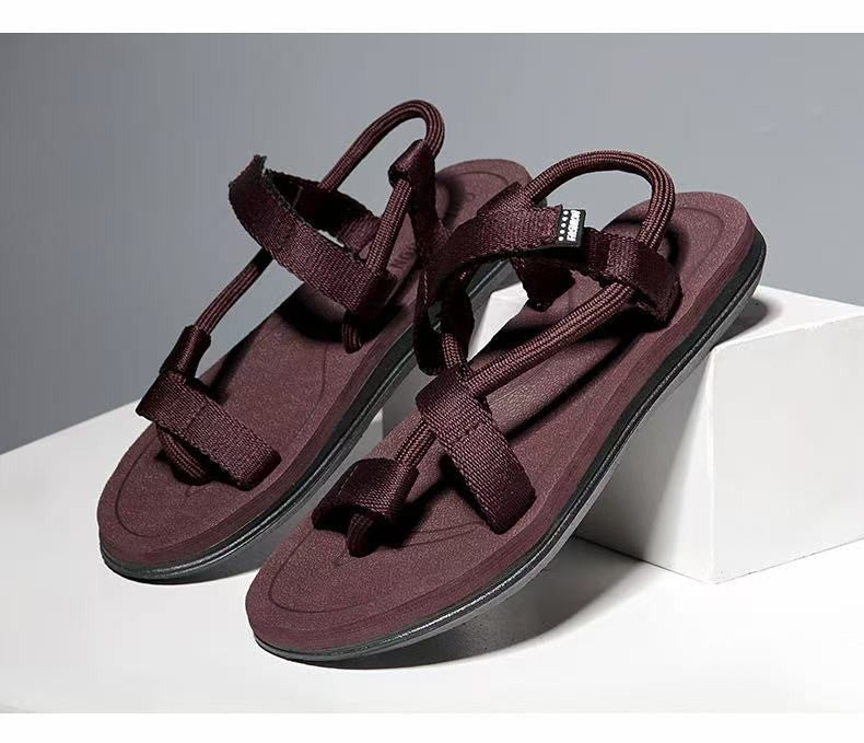 Summer Versatile Breathable Sandals, Wear-Resistant Sports and Leisure Beach Shoes for Men to Wear While Driving