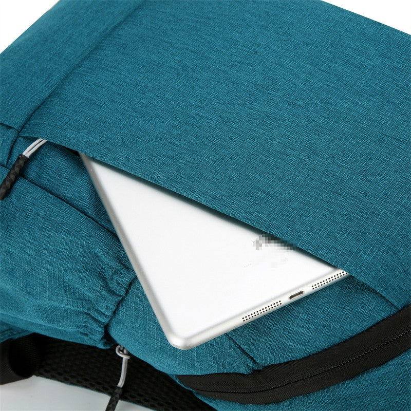 Lightweight solid-color backpacks, outdoor sports backpacks, casual travel bags, student schoolbags