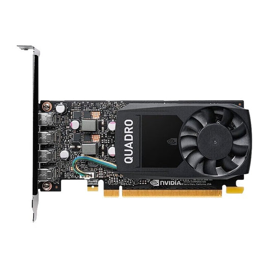Leadtek Quadro P620 4GB GDDR5 Graphics Card 512 CUDA 80GB/s 4x mDP for CAD/Video Editing - Low Power 40W