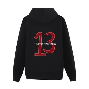 Colgate University 13 Hoodie korean clothes hooded shirt korean style clothes men's autumn clothes mens hoodie