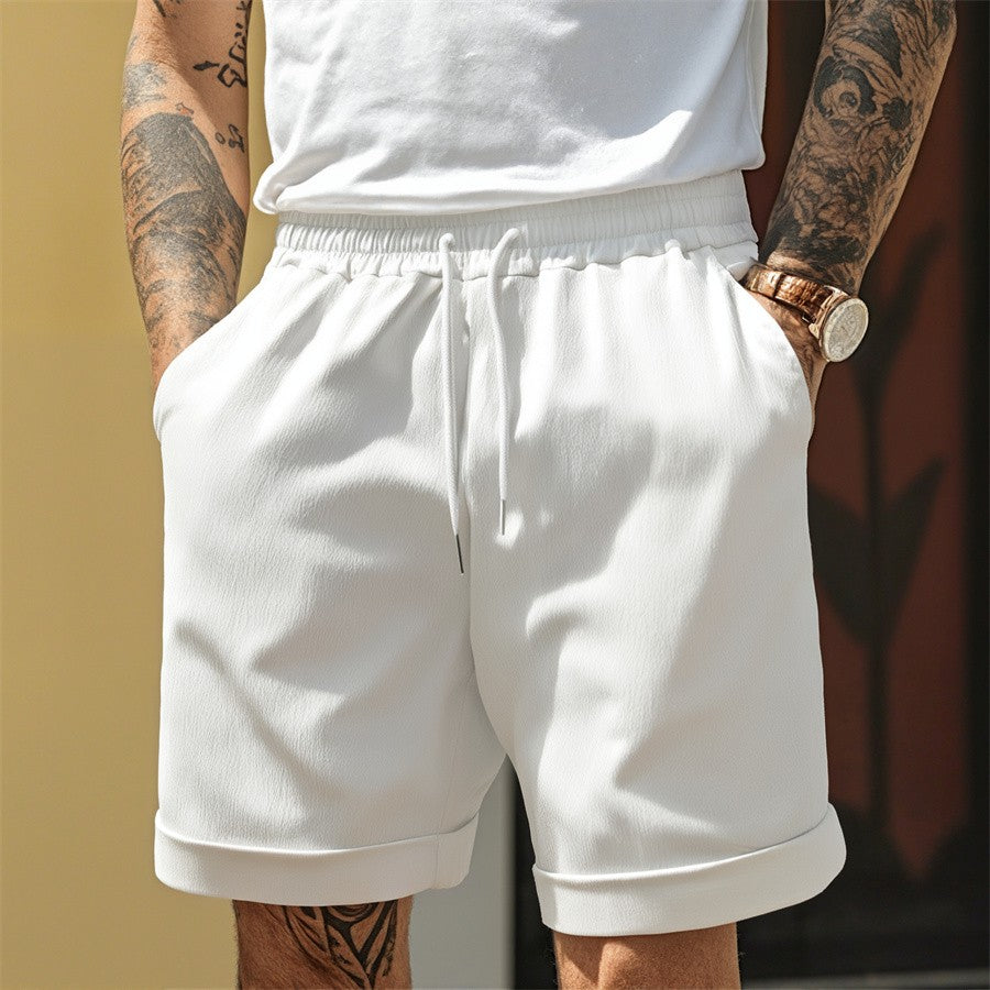 New Summer Men's Sport Workout Shorts Quick Dry Athletic Shorts Lightweight Running Shorts with Pockets Gym Beach Pants