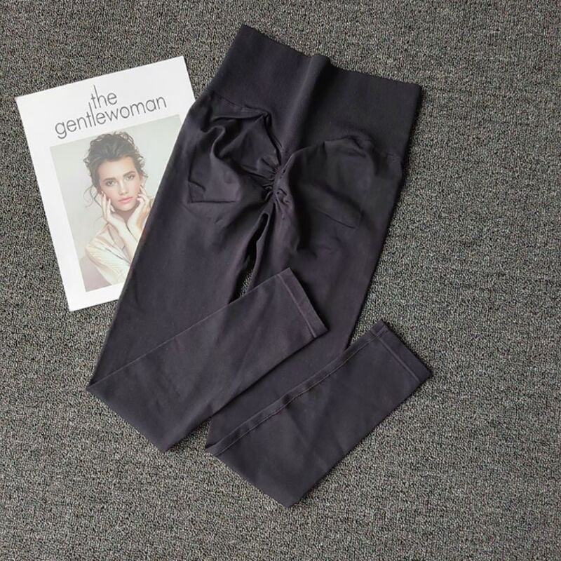 Seamless Sport Yoga  High Waist Pants Leggings Sport See Through Yoga Gym Runnin