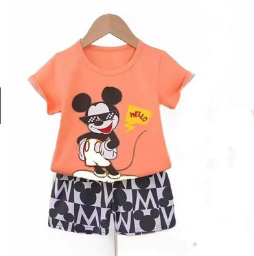 1 2 3 year Baby Clothing Girls Boys Cotton Suit for Children Two Clothes Sets for Babies Newborn Baby Clothes