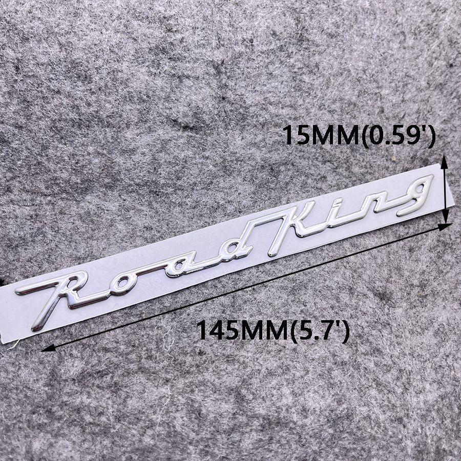5 PEÇAS/Conjunto Adesivos Decalques para Moto Cromados 3D Emblema Insígnia Aniversário de 110/105 Anos para Harley Davidson Road King FLHRC
