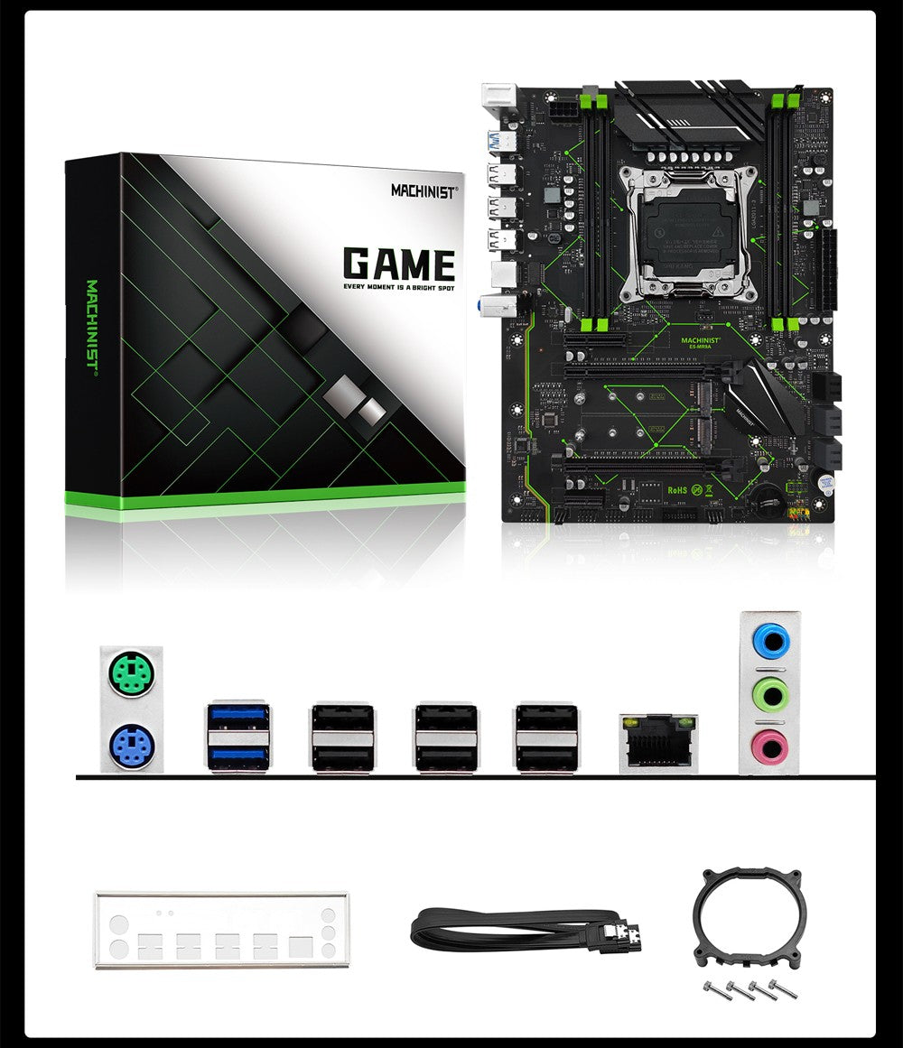 MACHINIST E5 MR9A V1.0 X99 Motherboard Support LGA 2011-3 Xeon E5 V3 V4 CPU Processor DDR4 RAM Memory ATX NVME M.2 USB3.0