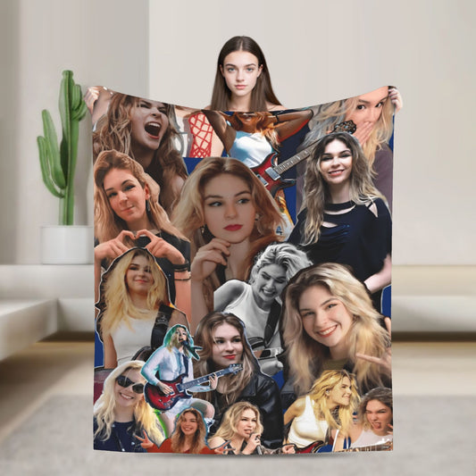 2025 Dany The lead Blanket The W-Warning Super Warm Aesthetic Plush Bedding Throws For Couch Chair Flannel Bedspread Bed Cover