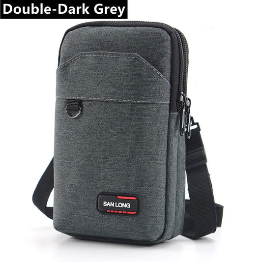 New Waterproof Waist Bag Purse Single/double Layer Outdoor Military Waist Fanny Pack Men Phone Pouch Camping Hunting Bags