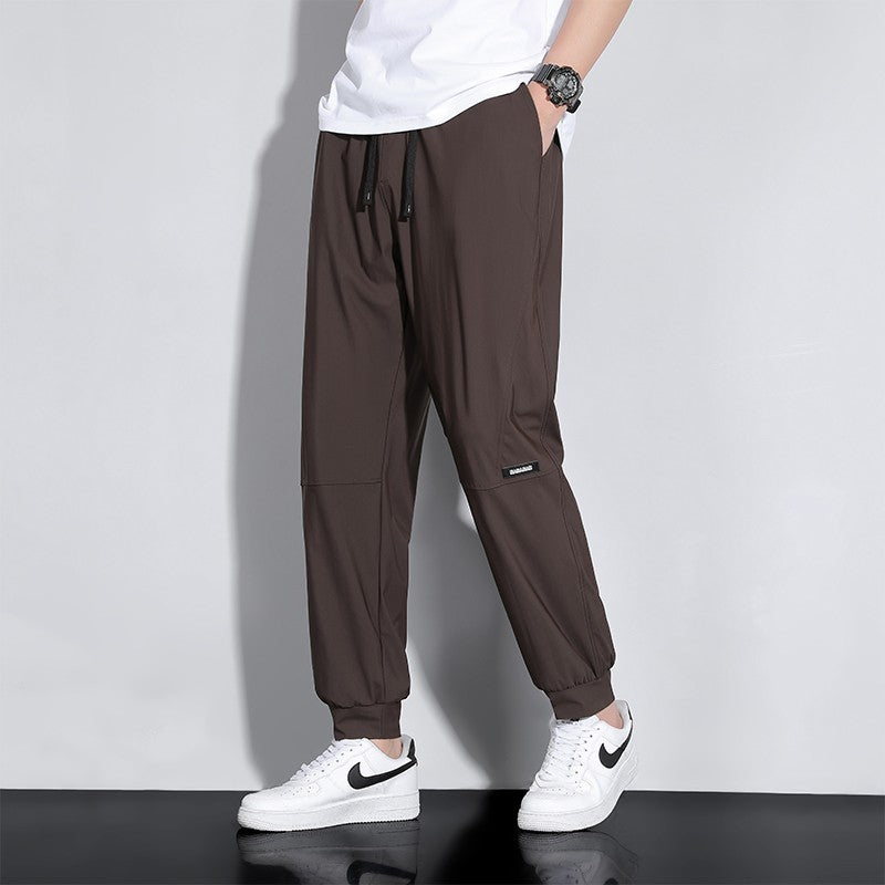 Men Summer Sweatpants Plus Size 8XL 9XL 10XL High Elastic Gym Joggers Large Size Quick Drying Running Fitness Pants Men Clothing