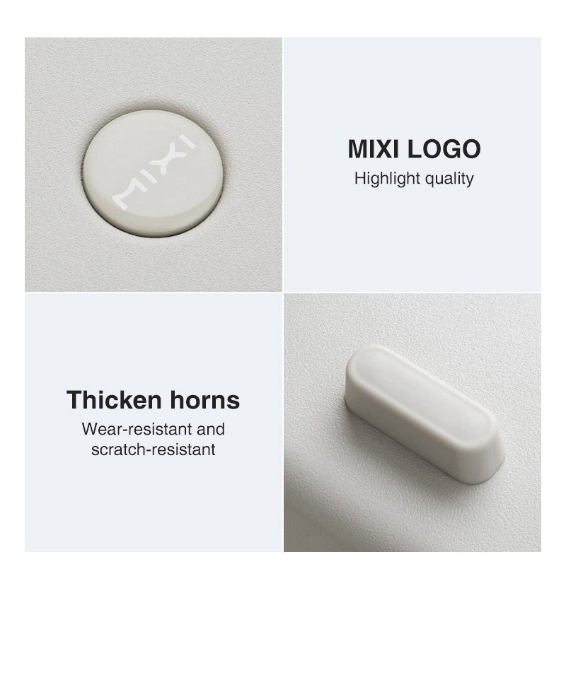 Mixi Patent Design Aluminum Frame Suitcase Carry On Rolling Luggage Beautiful Boarding Cabin 18 20 24 Inch M9260