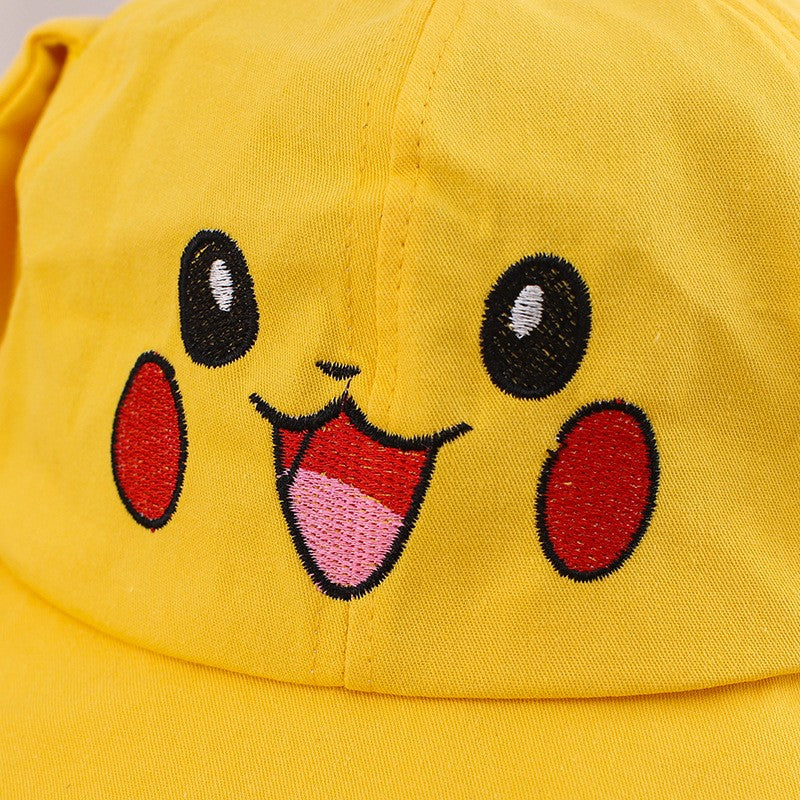 Kids Summer Broad-brimmed Cotton Hats Children Bucket Caps for Beach Holiday Boys Girls Sun Protection Hat Parent-child Outfit