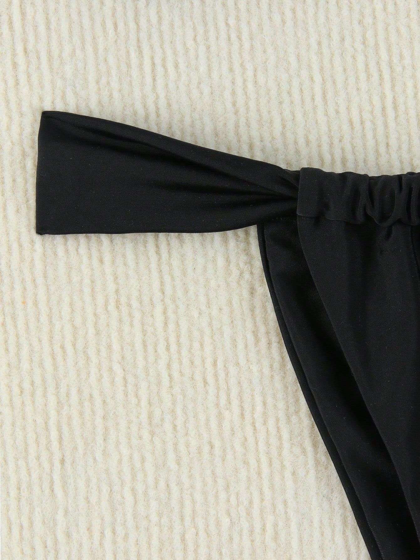 "2025 Sexy Bandeau Push-Up Bikini Set - Brazilian Thong Swimwear for Women";;VERDADEIRO;;"JY777-RE,L