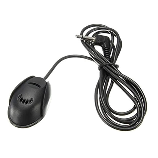 Mini Car Microphone Paste Type Audio Hands-free Mic 3.5mm Instrument Panel Bluetooth-compatible for Car Vehicle Radio GPS