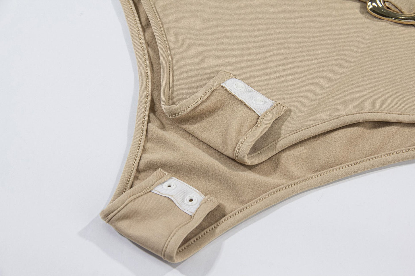 2025 Spring Autumn Deep V Neck Long Sleeve Bodysuits Women Fashion Solid Slim Fit Pleated T-Shirt Casual Female Jummsuits Tops