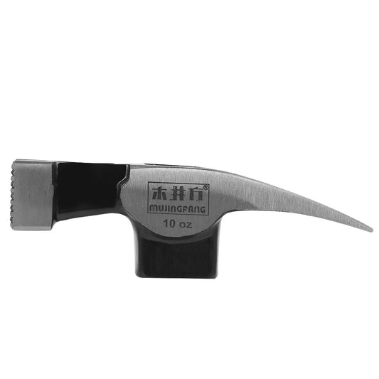 10oz Right Angle Double Fork Carpenter Claw Hammer Head Double V Type Nail Removing Design High Carbon Home Woodworking Tool