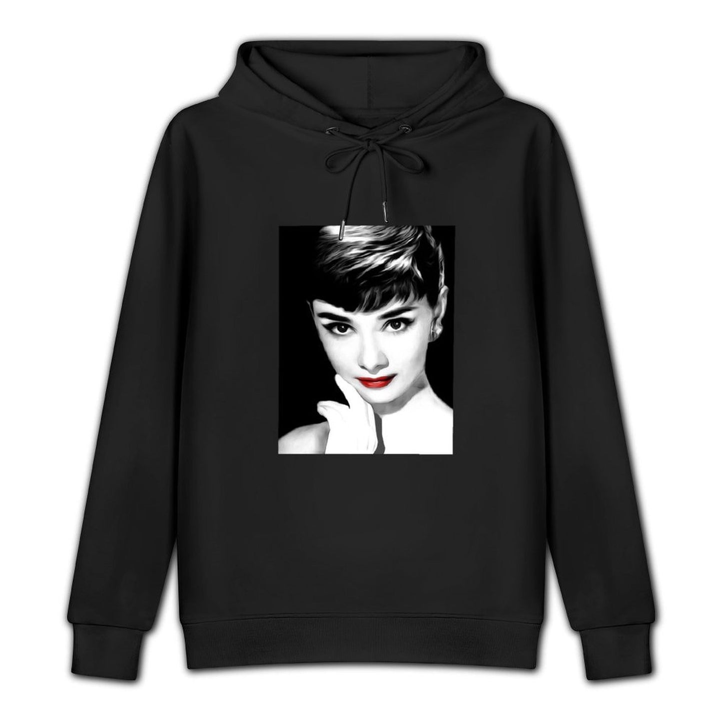 Audrey Hepburn Lips Hoodie autumn clothes for men men's sweat-shirt male clothes graphic hoodies