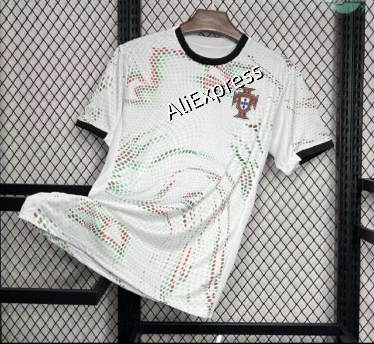 Portugal National Football Team 3D Fast-drying Sports T-shirt Men's Adult Sports Fitness Jersey Children's Parent-child Clothing