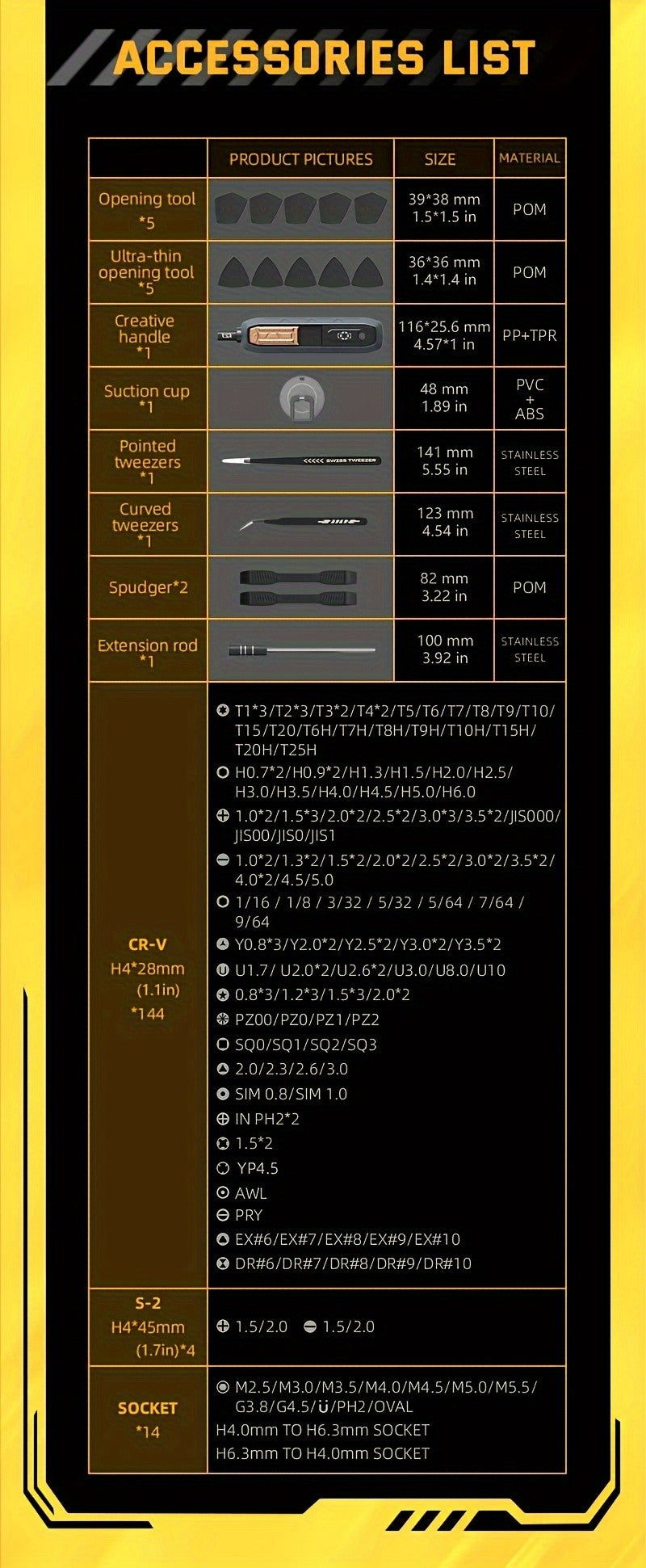 Conjunto de Chaves de Fenda de Precisão Multifuncional 180 em 1, Pontas Magnéticas Phillips, Ferramenta de Reparo Manual para Celular iPhone & PC & Óculos, Presente.