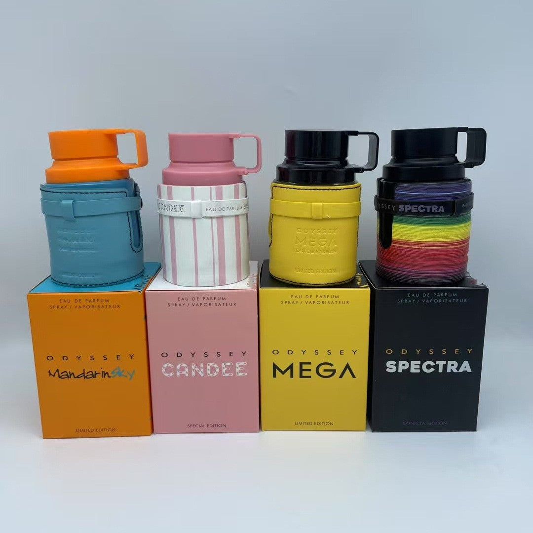 3.4Oz Arab Odyssey Perfumes Man Woman Arabic Lasting Fragrance Body Spray Dubai Unisex Original Clone Parfum Fragrant Notes Men