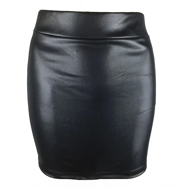 Women Summer Mini Skirts High-waist Slim Fittness Hip Pencil Skirts Vintage Body