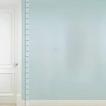 2m Wall Height Measurement Card - Easy-to-Read Durable PC Material Writeable & Removable Ideal for Room Decor Wall Decorations