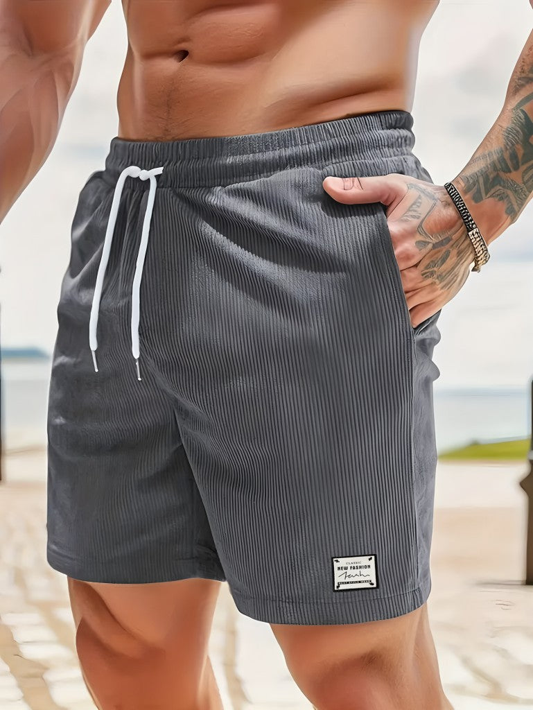 Summer New Arrival Sports Short Men New Comfortable Elastic Waist Clothing Male Breathable Short Trousers?Casual Shorts for  Men