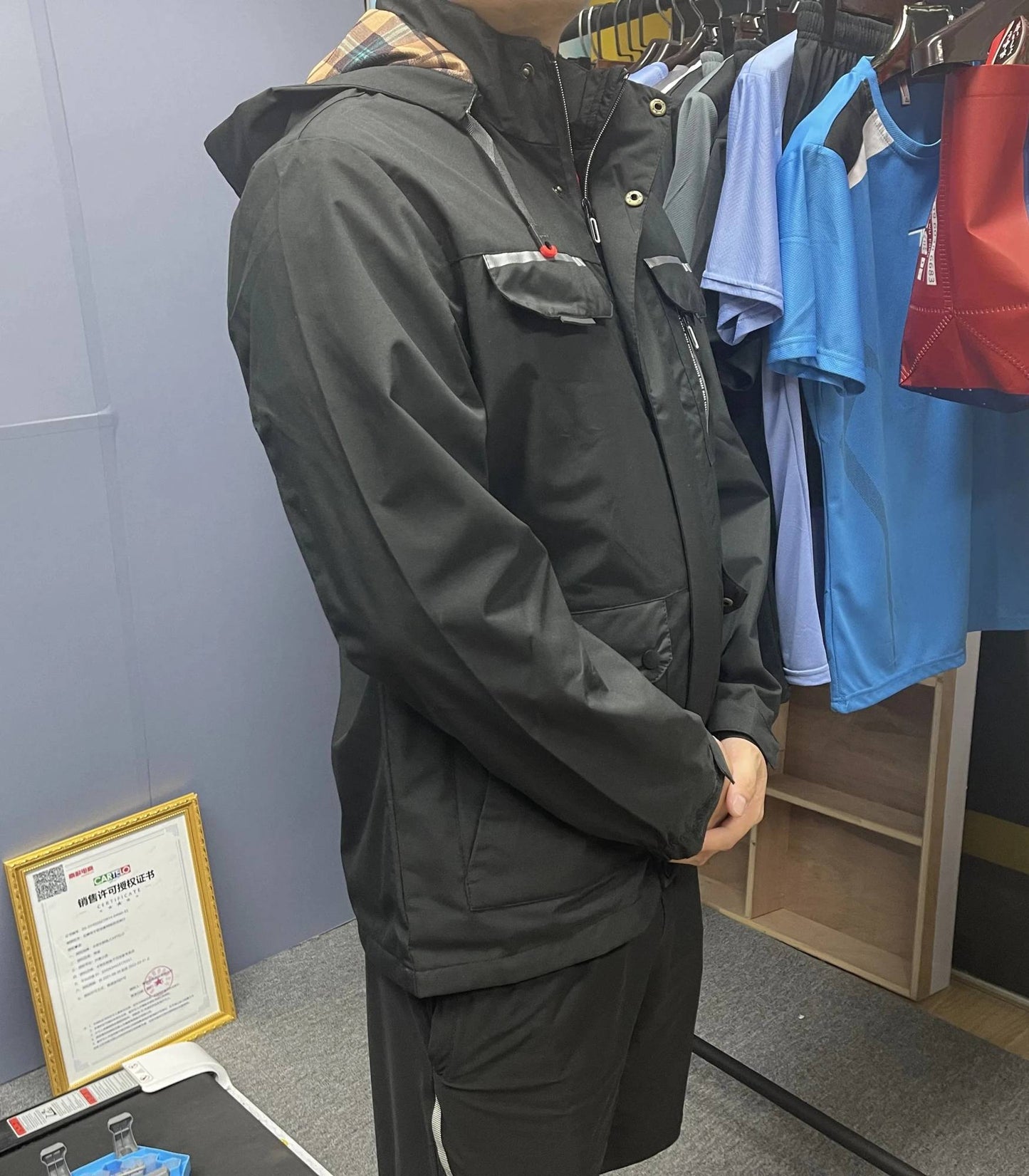 Men's Outdoor Sports Cross-Country Camping Soft Shell Jogging Leisure Trend Windproof Waterproof Fashion Plus Size Jacket M-6xl