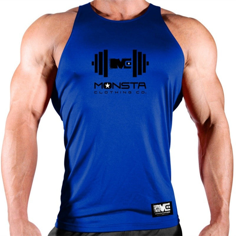 NEW Gyms vest Quick drying Men Summer bodybuilding tank top sleeveless T-shirt Breathable tops men undershirt Casual sports vest