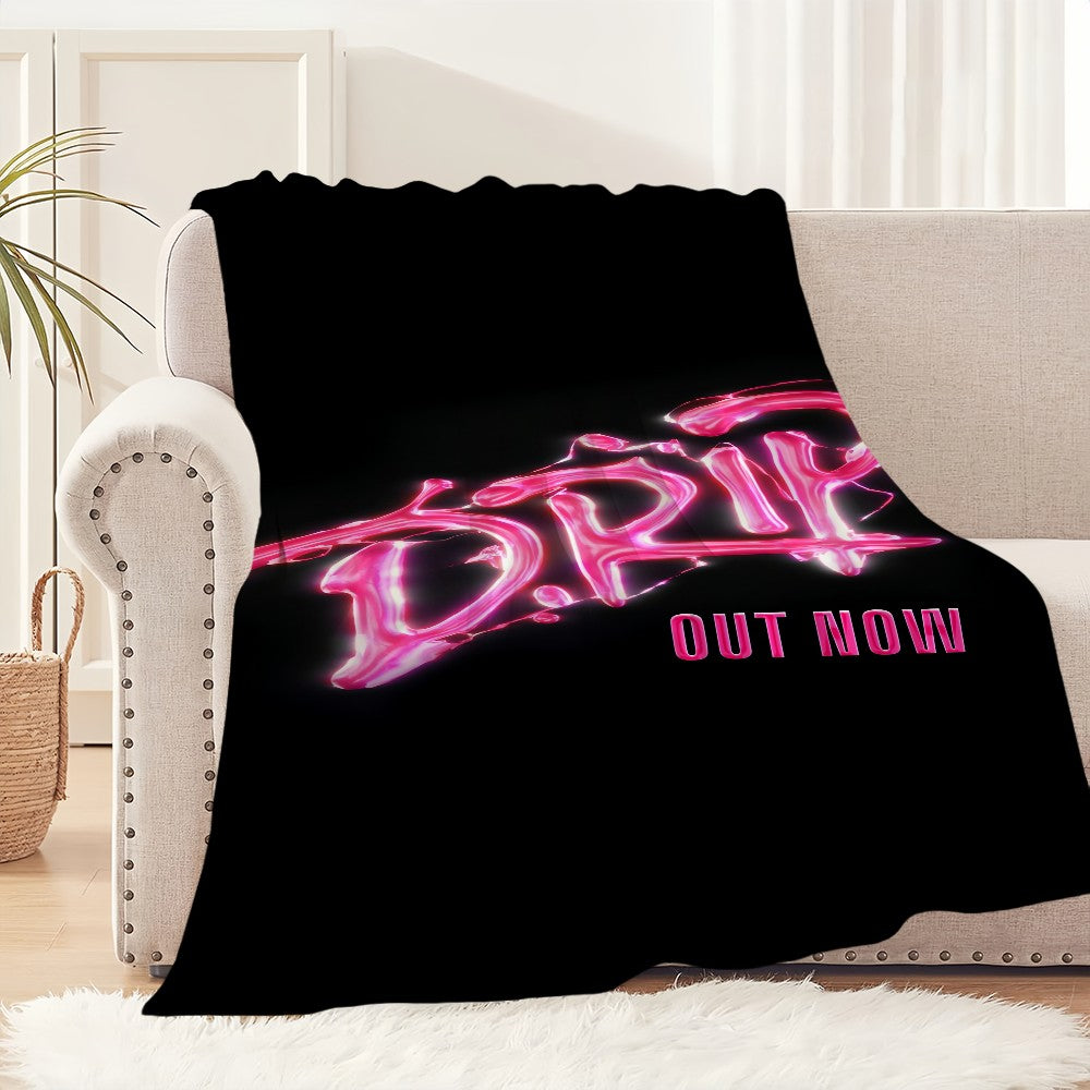 Kpop Girl B-Babymonster Drip Blanket Soft Plush Nap Sofa rug for Living Room Warm Office Bedroom Birthday Home Travel Kid Gifts