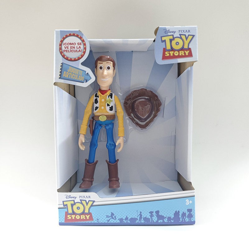 Woody Buzz Lightyear Fofos Bonecos de Ação Pixar Toy Story Anime Desenho Animado Modelo Coleção de Bonecas Presente de Natal para Crianças