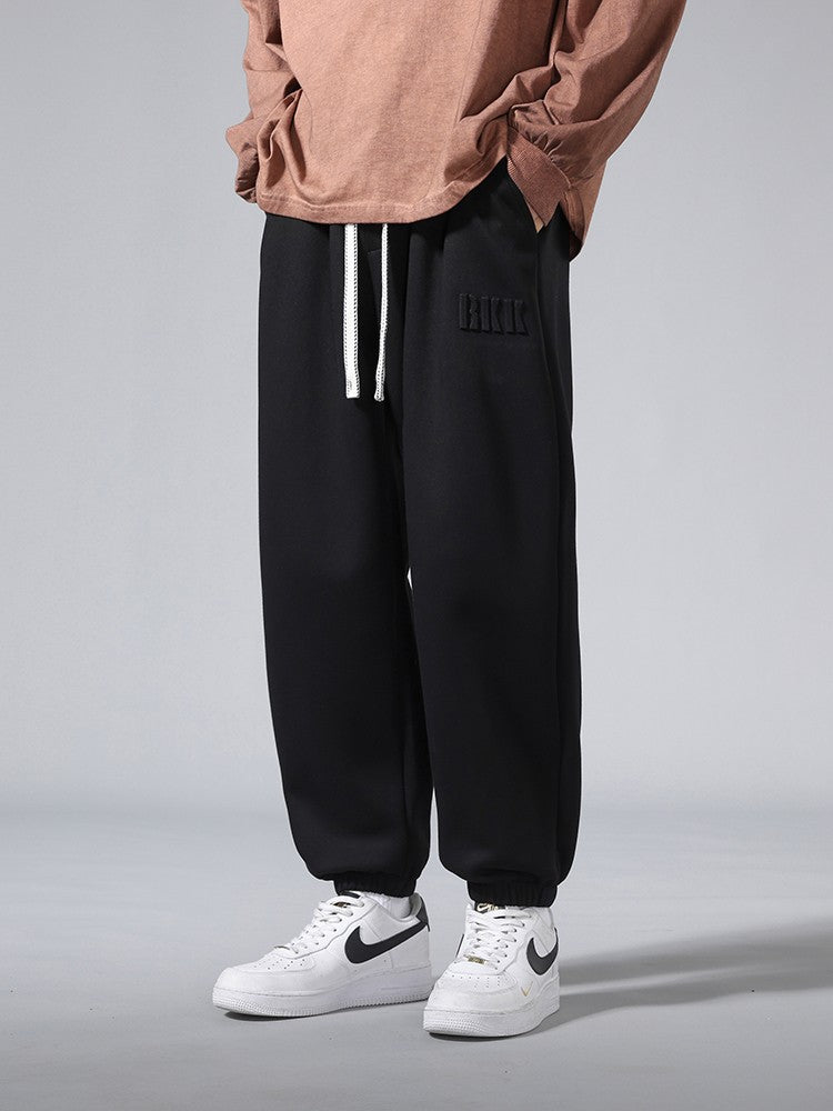 Men's Jogger Cotton/Polyester Sweatpants Big Size 8XL 7XL 6XL Sports Baggy Pants Sting Banding  Hip Hop Loose Harem Trousers
